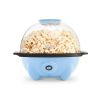 4.5 Qt. Stirring Electric Popcorn Popper, Lid, Serving Bowl & Convenient Storage, 18 Cups – Sky Blue - New - 3 lbs.