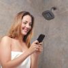 Bluetooth Speaker Showerhead, Matte Black, 1.8 GPM, AT1490B