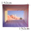 Fake Window Wall Hanging Backdrop Tapestry Living Room Decor Tapestry Bedside Decor Backdrop Wall Art Tapestry,59x51 inch