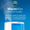 Warm Mist Humidifier, 250 sq ft, Blue, V750