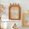 Giraffe 5x7 Imitation Wood Photo Frame Cute Baby Picture Frame Ornaments Display,Brown