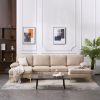 U-Shaped 4-Seat Indoor Modular Sofa Camel