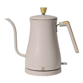 1-Liter Electric Gooseneck Kettle 1200 W (Color: Porcini Taupe)