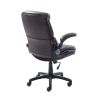 Air Lumbar Bonded Leather Manager Office Chair